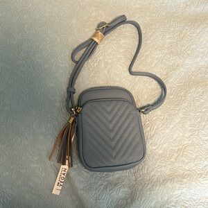 Mali + lili Josie triple compartment bag light blue